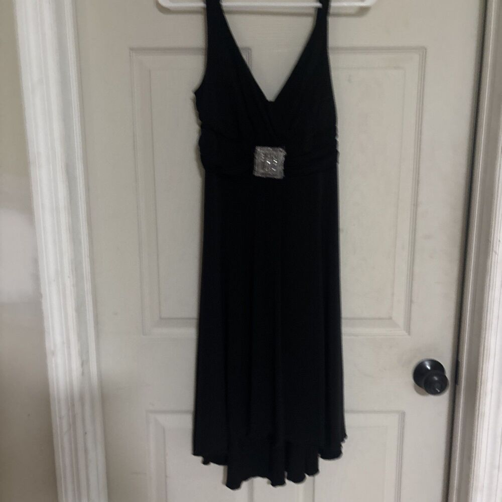 Enfocus Studio Size 12 Women's Black Dress